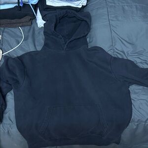 Men's Black Hoodie Sweater